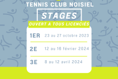 Stages tennis - 1